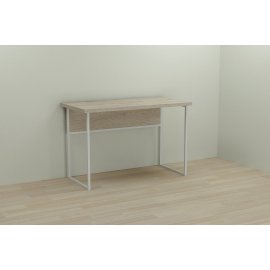 Письменный стол Ferrum-decor Коди 76x100x60 белый ДСП Дуб Сонома 32мм