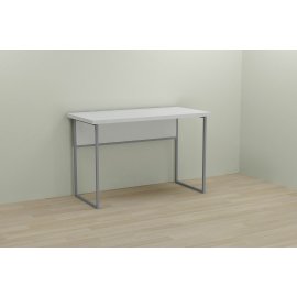 Письменный стол Ferrum-decor Коди 76x100x60 серый ДСП Белое 32мм