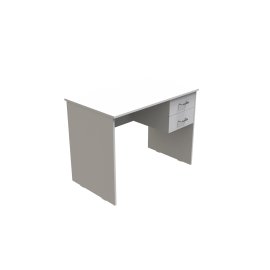 Стол компьютерный Винсент Ferrum-decor  750x1000x600 ДСП Белое 16 мм (ST401)