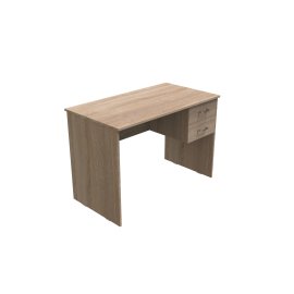 Стол компьютерный Винсент Ferrum-decor  750x1100x600 ДСП Дуб Сонома 16 мм (ST411)