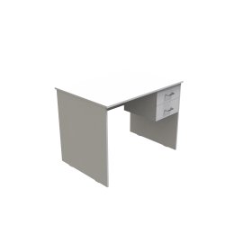 Стол компьютерный Винсент Ferrum-decor  750x1000x700 ДСП Белое 16 мм (ST422)