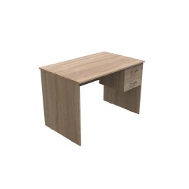 Стол компьютерный Винсент Ferrum-decor  750x1100x700 ДСП Дуб Сонома 16 мм (ST432)