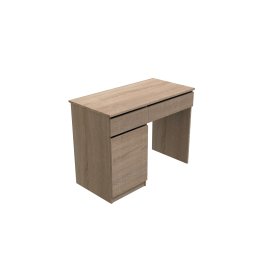 Стол компьютерный Вито Ferrum-decor  750x1000x500 ДСП Дуб Сонома 16 мм (STO411)