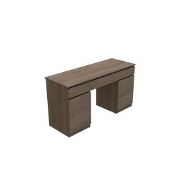 Стол компьютерный Вито 2 Ferrum-decor  750x1400x500 ДСП Дуб Сонома Трюфель 16 мм (STO419)
