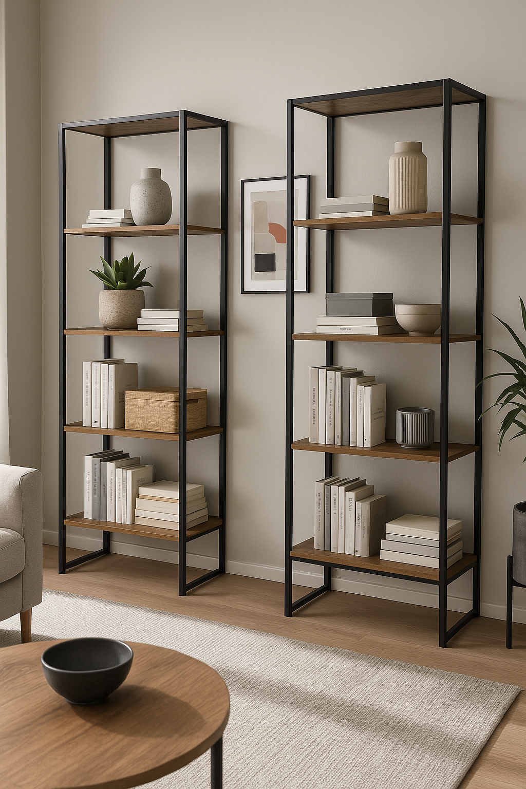 Функціональні стелажі та етажерки Ferrum Decor: порядок і стиль у кожному метрі