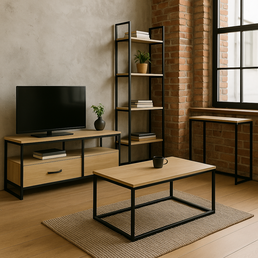 Лофт без зайвого: як вибрати меблі з металу та ДСП Ferrum Decor