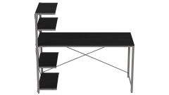 Комп'ютерний стіл Ferrum-decor Джек 75x140x60 Сірий ДСП Венге (DJEK0038)