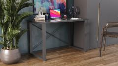 Письменный стол Ferrum-decor Драйв 750x1000x600 Черный металл ДСП Сосна Кембра 16 мм (DRA003)
