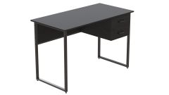 Комп'ютерний стіл Ferrum-decor Дакота 75x120x70 чорний ДСП Венге 16мм