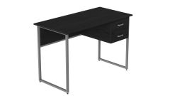 Комп'ютерний стіл Ferrum-decor Дакота 75x140x60 сірий ДСП Венге 32мм