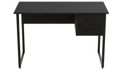 Комп'ютерний стіл Ferrum-decor Дакота 76x140x70 чорний ДСП Венге 32мм