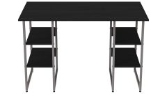 Комп'ютерний стіл Ferrum-decor Карен 75x140x60 сірий ДСП Венге 16мм