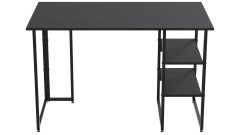 Комп'ютерний стіл Ferrum-decor Кевін 75x120x60 чорний ДСП Венге 32мм