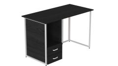 Комп'ютерний стіл Ferrum-decor Отто 75x120x60 білий ДСП Венге 16мм