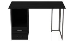 Комп'ютерний стіл Ferrum-decor Отто 75x120x60 сірий ДСП Венге 16мм