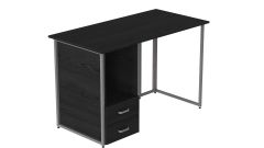 Комп'ютерний стіл Ferrum-decor Отто 75x140x60 сірий ДСП Венге 32мм
