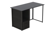 Комп'ютерний стіл Ferrum-decor Отто 75x140x70 чорний ДСП Венге 16мм (OTT055)
