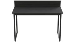Компьютерный стол Ferrum-decor Скай 75x100x70 черный ДСП Сосна Кембра 16мм