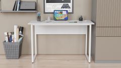 Письменный стол Ferrum-decor Коди 75x100x60 белый ДСП Белое 16мм