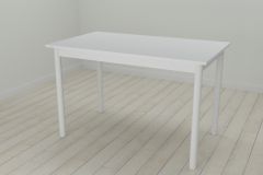 Стіл кухонний Ferrum-decor Беніта 75x120x70 Білий ДСП Біле 16мм (BEN0029)