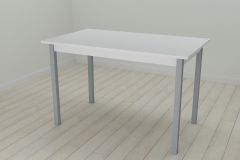 Стол кухонный Ferrum-decor Марио 75x120x70 Серый ДСП Белое 16мм (MAR0050)