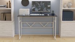 Комп'ютерний стіл Ferrum-decor Раян 75x120x60 білий ДСП Венге 32мм