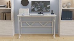 Письменный стол Ferrum-decor Раян 76x120x60 белый ДСП Белое 32мм