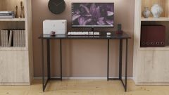 Комп'ютерний стіл Ferrum-decor Ханна 76x140x70 чорний ДСП Венге 32мм